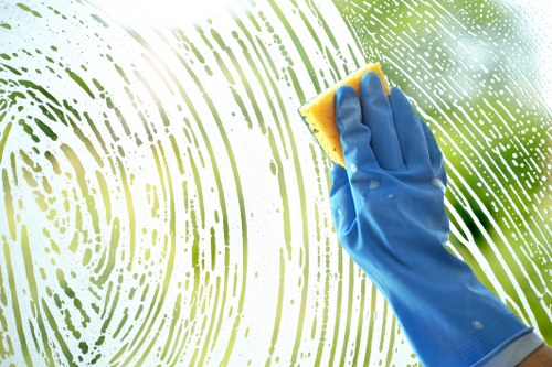 Sofa cleaning preparation with vacuum and upholstery tools